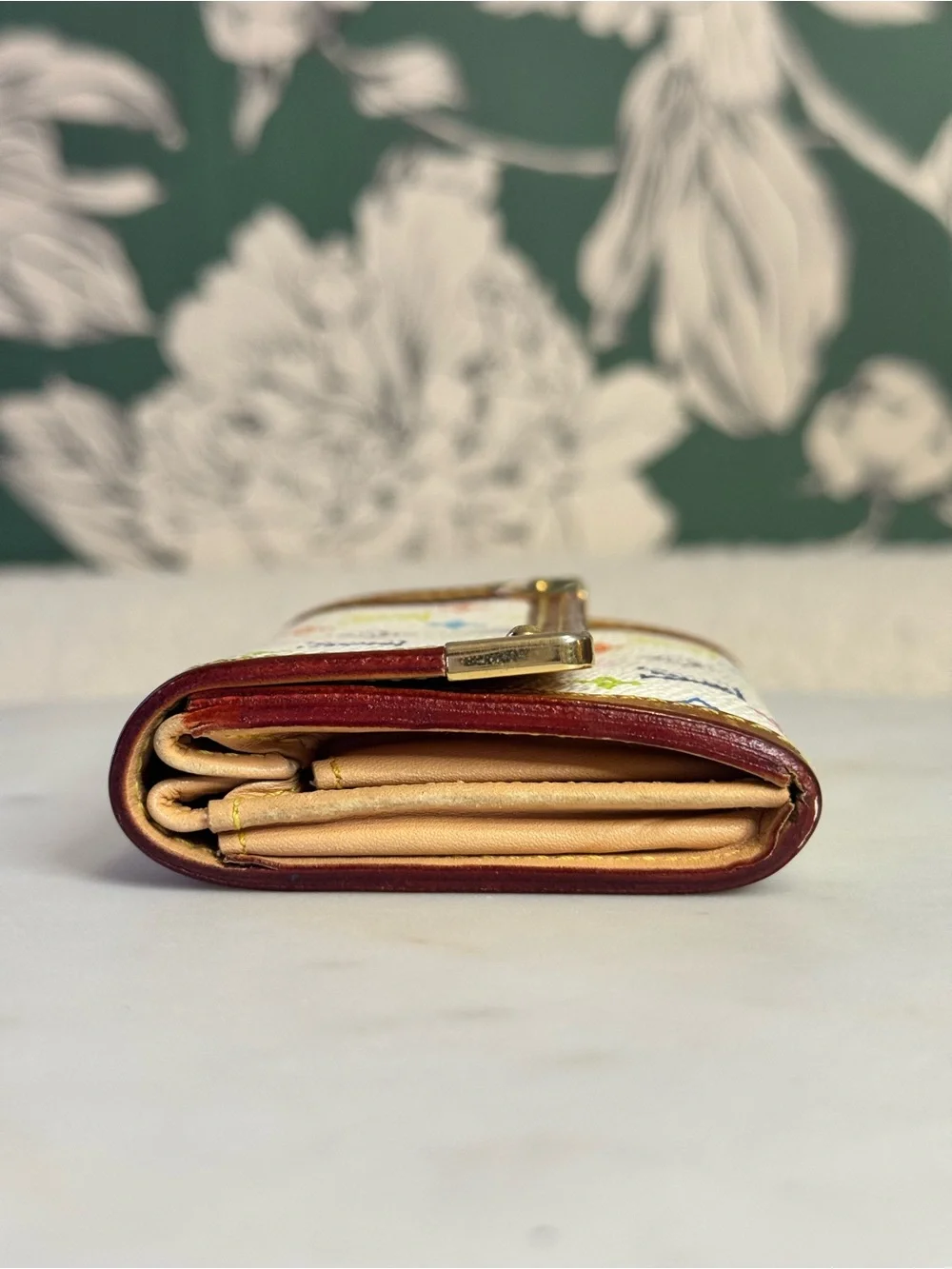 Louis Vuitton Murakami Compact Wallet Authentic